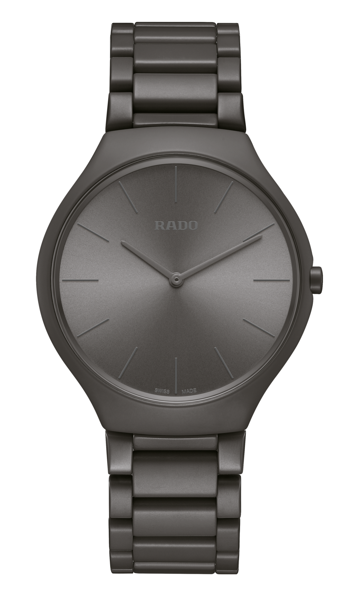 True Round Thinline Les Couleurs™ Le Corbusier Iron grey 32010