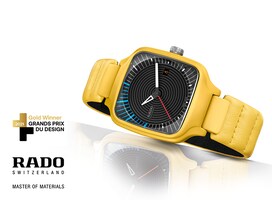 Rado瑞士雷达表True Square真我系列小黄蜂真我腕表荣获北美设计大奖Grand Prix du Design Award 